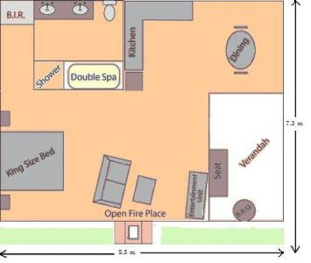 Heatherlie Cottages Halls Gap Esterno foto
